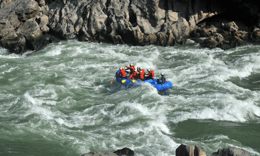 white water rafting in nepal